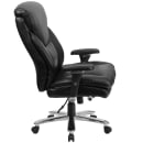 Flash Furniture GO-2085-LEA-GG Swivel Big & Tall Office Chair w/ High Back - Black LeatherSoft Upholstery thumbnail 3