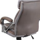 Flash Furniture GO-2092M-1-TP-GG Swivel Big & Tall Office Chair w/ High Back - Taupe LeatherSoft Upholstery thumbnail 8