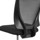 Flash Furniture GO-2100-GG Swivel Drafting Stool w/ Mid Back - Black Polyester Upholstery thumbnail 8