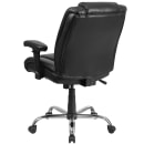 Flash Furniture GO-2132-LEA-GG Swivel Big & Tall Office Chair w/ Mid Back - Black LeatherSoft Upholstery thumbnail 4