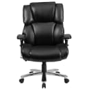 Flash Furniture GO-2149-LEA-GG Swivel Big & Tall Office Chair w/ High Back - Black LeatherSoft Upholstery thumbnail 5