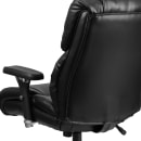Flash Furniture GO-2149-LEA-GG Swivel Big & Tall Office Chair w/ High Back - Black LeatherSoft Upholstery thumbnail 8