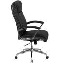Flash Furniture GO-2192-BK-GG Swivel Office Chair w/ High Back - Black LeatherSoft Upholstery thumbnail 2
