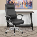 Flash Furniture GO-2192-BK-GG Swivel Office Chair w/ High Back - Black LeatherSoft Upholstery thumbnail 5