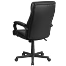 Flash Furniture GO-2196-1-GG Swivel Office Chair w/ High Back - Black Mesh Back & LeatherSoft Seat thumbnail 4