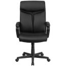 Flash Furniture GO-2196-1-GG Swivel Office Chair w/ High Back - Black Mesh Back & LeatherSoft Seat thumbnail 5