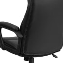 Flash Furniture GO-2196-1-GG Swivel Office Chair w/ High Back - Black Mesh Back & LeatherSoft Seat thumbnail 8