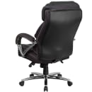 Flash Furniture GO-2222-GG Swivel Big & Tall Office Chair w/ High Back - Black LeatherSoft Upholstery thumbnail 3