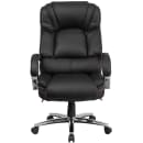 Flash Furniture GO-2222-GG Swivel Big & Tall Office Chair w/ High Back - Black LeatherSoft Upholstery thumbnail 4