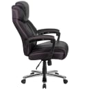 Flash Furniture GO-2223-BK-GG Swivel Big & Tall Office Chair w/ High Back - Black LeatherSoft Upholstery thumbnail 3