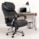 Flash Furniture GO-2223-BK-GG Swivel Big & Tall Office Chair w/ High Back - Black LeatherSoft Upholstery thumbnail 9
