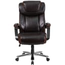 Flash Furniture GO-2223-BN-GG Swivel Big & Tall Office Chair w/ High Back - Brown LeatherSoft Upholstery thumbnail 5