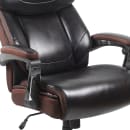 Flash Furniture GO-2223-BN-GG Swivel Big & Tall Office Chair w/ High Back - Brown LeatherSoft Upholstery thumbnail 7