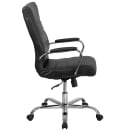 Flash Furniture GO-2286H-BK-GG Swivel Office Chair w/ High Back - Black LeatherSoft Upholstery thumbnail 3