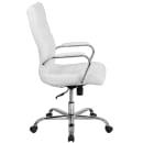 Flash Furniture GO-2286H-WH-GG Swivel Office Chair w/ High Back - White LeatherSoft Upholstery thumbnail 3