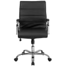 Flash Furniture GO-2286M-BK-GG Swivel Office Chair w/ Mid Back - Black LeatherSoft Upholstery thumbnail 5