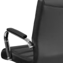 Flash Furniture GO-2286M-BK-GG Swivel Office Chair w/ Mid Back - Black LeatherSoft Upholstery thumbnail 8