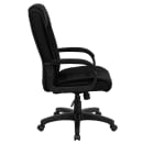 Flash Furniture GO-5301B-BK-GG Swivel Office Chair w/ High Back - Black Fabric Upholstery thumbnail 3