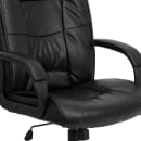 Flash Furniture GO-5301B-BK-LEA-GG Swivel Office Chair w/ High Back - Black LeatherSoft Upholstery thumbnail 7