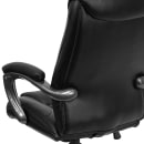 Flash Furniture GO-7194B-BK-GG Swivel Office Chair w/ High Back - Black LeatherSoft Upholstery thumbnail 8