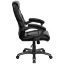 Flash Furniture GO-724H-BK-LEA-GG Swivel Office Chair w/ High Back - Black LeatherSoft Upholstery thumbnail 3
