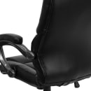 Flash Furniture GO-724H-BK-LEA-GG Swivel Office Chair w/ High Back - Black LeatherSoft Upholstery thumbnail 8