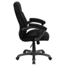 Flash Furniture GO-725-BK-GG Swivel Office Chair w/ High Back - Black Microfiber Upholstery thumbnail 3