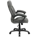 Flash Furniture GO-725-GY-GG Swivel Office Chair w/ High Back - Gray Microfiber Upholstery thumbnail 2