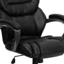 Flash Furniture GO-901-BK-GG Swivel Office Chair w/ High Back - Black LeatherSoft Upholstery thumbnail 7