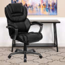 Flash Furniture GO-901-BK-GG Swivel Office Chair w/ High Back - Black LeatherSoft Upholstery thumbnail 9