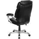 Flash Furniture GO-931H-BK-GG Swivel Office Chair w/ High Back - Black LeatherSoft Upholstery thumbnail 3