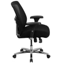 Flash Furniture GO-99-3-GG Swivel Big & Tall Office Chair w/ High Back - Black Mesh Back & Fabric Seat thumbnail 2