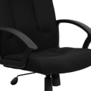 Flash Furniture GO-ST-6-BK-GG Swivel Office Chair w/ Mid Back - Black Fabric Upholstery thumbnail 7