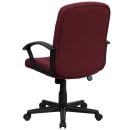 Flash Furniture GO-ST-6-BY-GG Swivel Office Chair w/ Mid Back - Burgundy Fabric Upholstery thumbnail 4