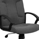 Flash Furniture GO-ST-6-GY-GG Swivel Office Chair w/ Mid Back - Gray Fabric Upholstery thumbnail 7