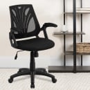Flash Furniture GO-WY-82-GG Swivel Office Chair w/ Mid Back - Black Mesh Back & Seat thumbnail 9