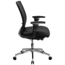 Flash Furniture GO-WY-85-7-GG Swivel Office Chair w/ Mid Back - Black LeatherSoft Upholstery thumbnail 2