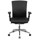 Flash Furniture GO-WY-85-7-GG Swivel Office Chair w/ Mid Back - Black LeatherSoft Upholstery thumbnail 4
