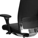 Flash Furniture GO-WY-85-7-GG Swivel Office Chair w/ Mid Back - Black LeatherSoft Upholstery thumbnail 6