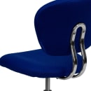 Flash Furniture H-2376-F-BLUE-GG Swivel Office Chair w/ Mid Back - Blue Mesh Back & Seat thumbnail 8