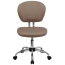 Flash Furniture H-2376-F-COF-GG Swivel Office Chair w/ Mid Back - Coffee Brown Mesh Back & Seat thumbnail 5