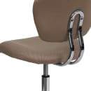 Flash Furniture H-2376-F-COF-GG Swivel Office Chair w/ Mid Back - Coffee Brown Mesh Back & Seat thumbnail 8