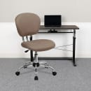 Flash Furniture H-2376-F-COF-GG Swivel Office Chair w/ Mid Back - Coffee Brown Mesh Back & Seat thumbnail 9