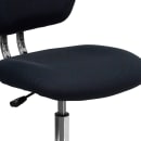 Flash Furniture H-2376-F-GY-GG Swivel Task Chair w/ Gray Vinyl Back & Seat - Chrome Base w/ Casters thumbnail 7
