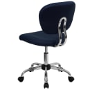 Flash Furniture H-2376-F-NAVY-GG Swivel Office Chair w/ Mid Back - Navy Blue Mesh Back & Seat thumbnail 4