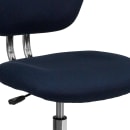 Flash Furniture H-2376-F-NAVY-GG Swivel Office Chair w/ Mid Back - Navy Blue Mesh Back & Seat thumbnail 7