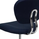 Flash Furniture H-2376-F-NAVY-GG Swivel Office Chair w/ Mid Back - Navy Blue Mesh Back & Seat thumbnail 8