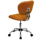Flash Furniture H-2376-F-ORG-GG Swivel Office Chair w/ Mid Back - Orange Mesh Back & Seat thumbnail 4