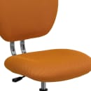 Flash Furniture H-2376-F-ORG-GG Swivel Office Chair w/ Mid Back - Orange Mesh Back & Seat thumbnail 7
