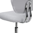 Flash Furniture H-2376-F-WHT-GG Swivel Office Chair w/ Mid Back - White Mesh Back & Seat thumbnail 8